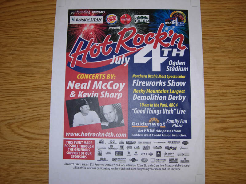 American Dream Foundation hot rockin fourth.